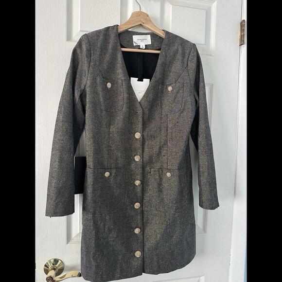 Tuckernuck Pomander Place Coventry Metallic Keira Dress Small NWT - Picture 3 of 8